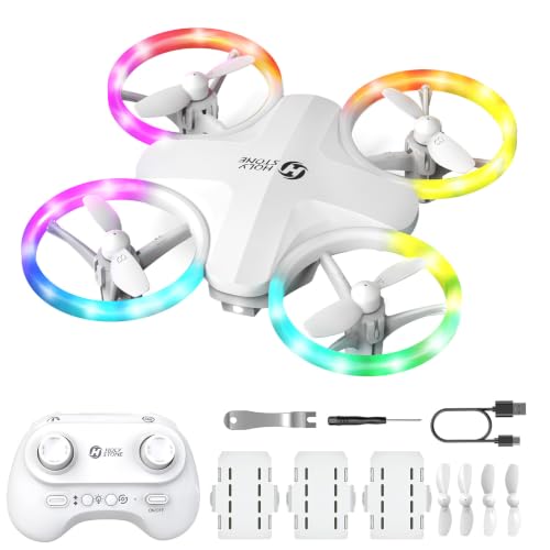 Holy Stone HS180 Drone for Kids,Beginner drone,3 Batteries,Easy to Fly, One Key Start, Altitude Hold, 3D Flips, Circle Fly, Headless Mode,Easy to fly,Kids Gifts Toys for Boys and Girls - color: White