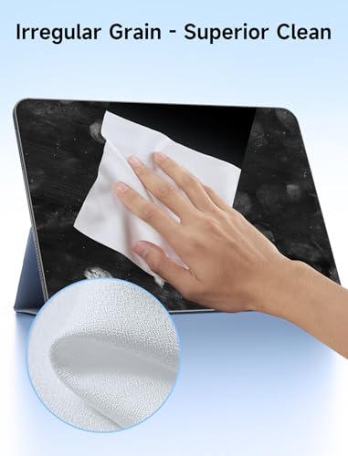 JSAUX 50 Pack Microfiber Cleaning Cloth (6x6 in) for Eyeglasses Lens Screen - color: 50 Pack, size: 6 x 6 in