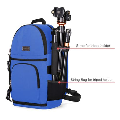 MOSISO Camera Sling Bag, Photography Shoulder Bag Compact Camera Backpack - color: Royal Blue
