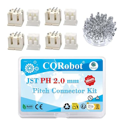 CQRobot JST PH 2.0mm Pitch 2-Pin Vertical SMT Header Electronic Connector
