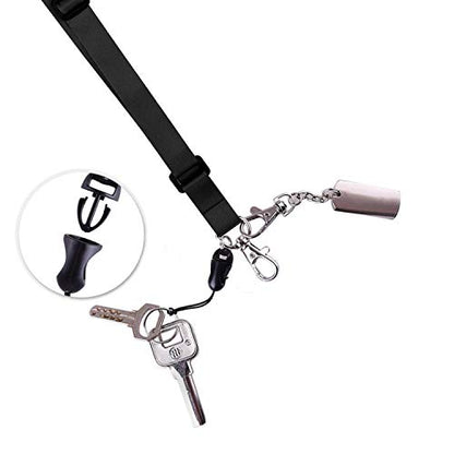 AMUU 6 Pcs Lanyard Adjustable Extend Length for ID Badges Holder - color: 6 Pack Lanyard