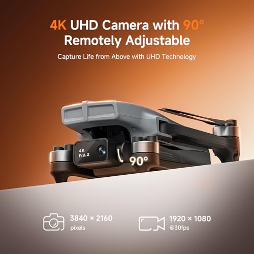 Ameta S20 GPS Drone with Camera for Adults & Kids,4K UHD,Cool Toys Gifts
