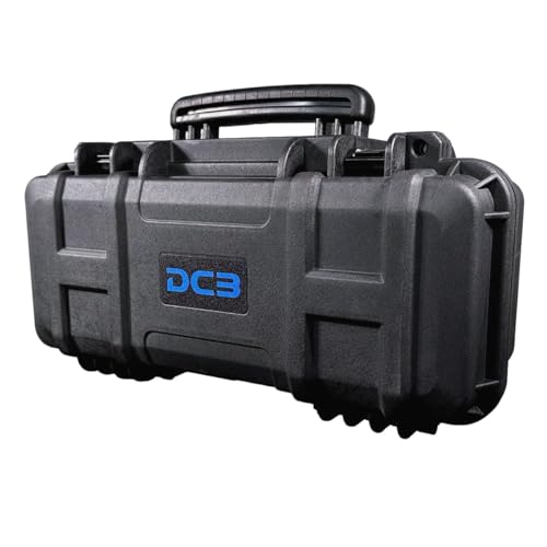 DCB Cases - Element 4802F | 19 x 9 x 8 Ext Dim | IP67 Waterproof | Pluck Foam Insert | Foldable Handle | Pressure Control Valve | Resin-Reinforced Injection Molded Plastic | 2 Latch Lid Close