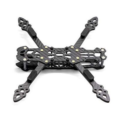 225mm FPV Racing Drone Frame Carbon Fiber 5 inch Quadcopter Freestyle Frame Kit with Lipo Battery Strap