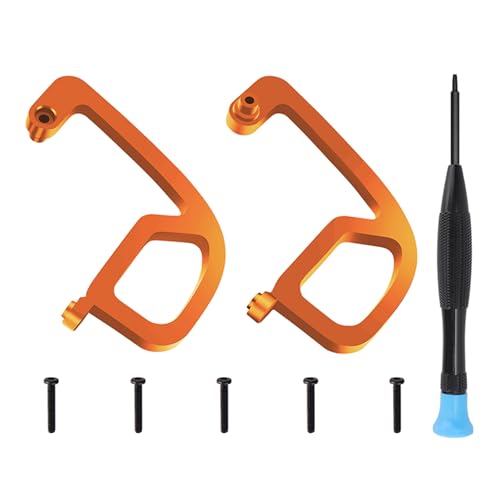 Gimbal Protector Bumper for DJI Avata 2, Aluminum Alloy Anti-Collision Bar,Anti-Collision Camera Lens Protector(Orange)