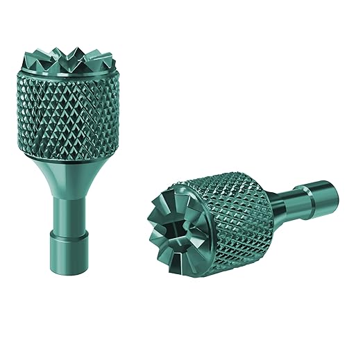 Hanatora Joysticks Stick for DJI RC,RC 2(Neo,Flip,Air 3S/3,Mini 5/4/3 Pro,Mini 3,Mavic 3 Classic/Pro Drone), Metal Remote Controller Thumb Accessories(Green) - color: Green