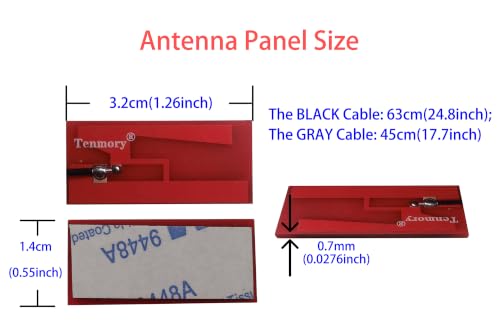 U.FL MHF1 Internal Antenna Dual-Band Laptop WiFi Antennas for Mini PCIe