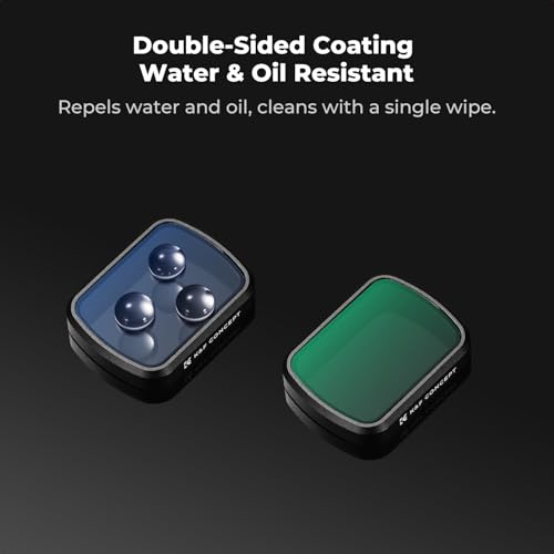 K&F CONCEPT Magnetic Wide Angle Lens&1/4 Black Diffusion&Cool Tone Filter - style: Wide Angle & 1/4 Black Diffusion & Cool Tone