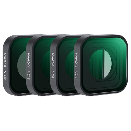 K&F CONCEPT ND Filter Set Compatible with GoPro Hero 13/12/11/10/9 Black