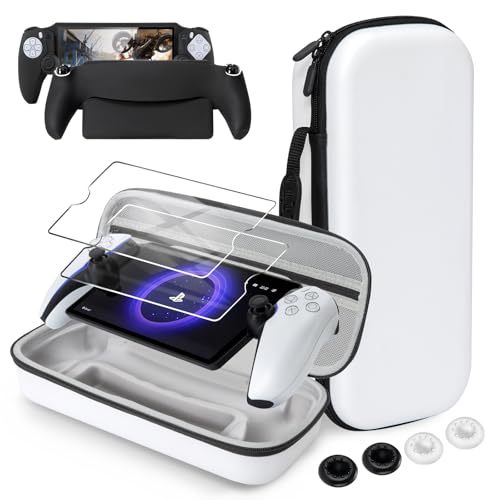 CoBak Hard Carrying Shell Case for PlayStation Portal Remote Player - color: White