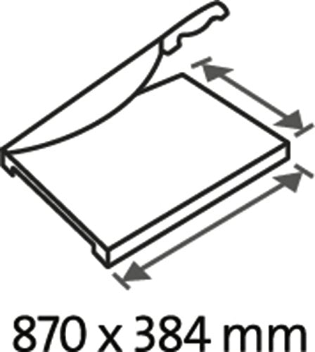 Dahle 444 Premium Rotary Trimmer, 26" Cut Length, 25 Sheet Capacity, Self-Sharpening, Automatic Clamp, German Engineered Paper Cutter - size: 26" Cut Length