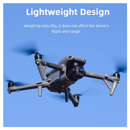CAPART Extended Legs Landing Gear for DJI Air 3 Drone Accessories, Portable Extension Feet Support Stand