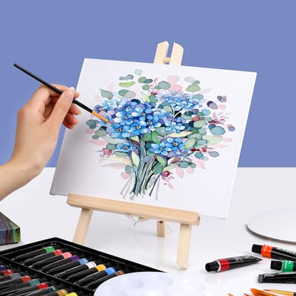 ESRICH 16 Pack 11.8" Wood Easels, Tabletop Easel for Painting - style: 11.8"-16P