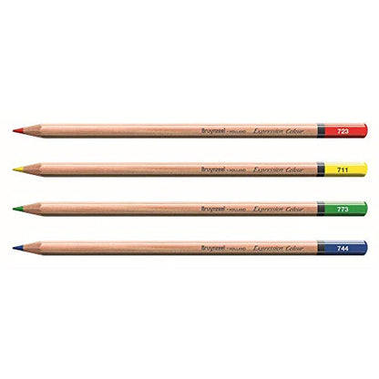 Bruynzeel Expression Colour Pencils Tin 72 (60312072) - size: 1 Count (Pack of 1)