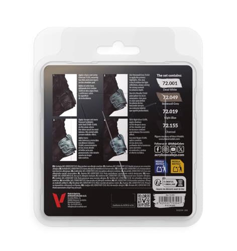 Vallejo - Silver NMM Color Set, Game Color, 4 Bottles x 0.6 fl.oz. - style: Silver NMM Color Set