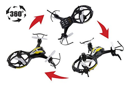 SYMA X51 Spaceship 2.4Ghz 4CH RC Quadcopter with Bonus Battery (Black)