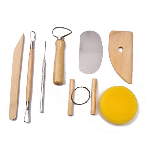 S & E TEACHER'S EDITION 8 Pcs Pottery & Clay Sculpting Tools - size: 8 PCS