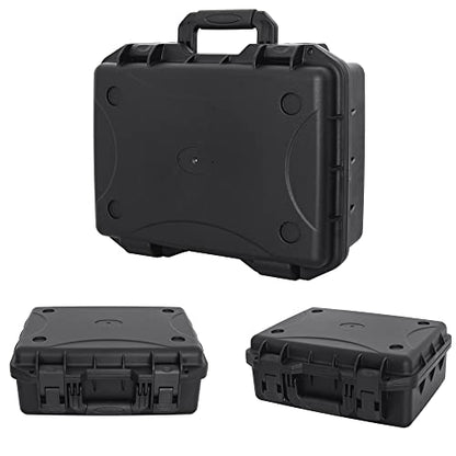 TORIBIO Hard Carrying Case with Foam, Shockproof Storage Box 16.8"x11.5"x5" - size: 16.8"x11.5"x5"
