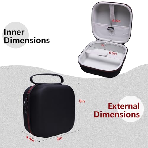 LTGEM Case Compatible with HASAKEE Q9s Kids Drone, Case Only (Black)