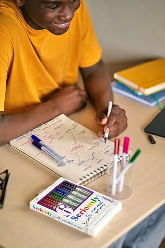 Ooly Seriously Smooth Rollerball Gel Pens, Set of 6, 1.0mm - style: Seriously Smooth Rollerball