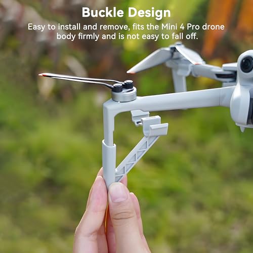 Landing Gear for DJI Mini 4 Pro Drone Accessories Set Extended Landing Legs Heightening Bracket Support Protector