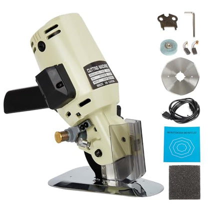 BEAMNOVA Electric Rotary Cutter for Fabric, Cloth Cutting Machine