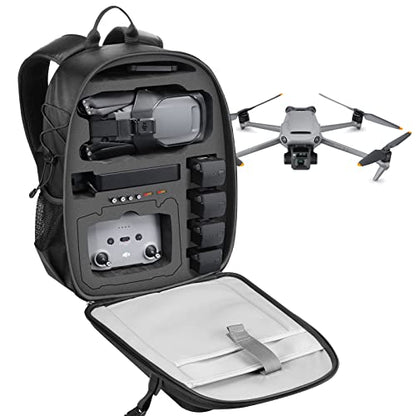 Smatree Professional Backpack for DJI Mavic 3/Mavic 3 Classic/3E/3T Combo - color: Black- For Mavic 3