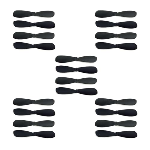 skrnrhrery The Propeller Blades, UAV Propeller Used to Remote Control The Glider Special Nylon 46 Mm Blade Shaft 0.8 Mm of Positive and Negative Mini UAV Propeller Aircraft Parts