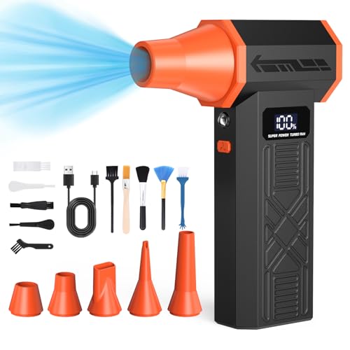 Electric Air Duster, 280000RPM Brushless Motor Cordless Blower