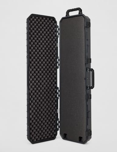 Plano All Weather Gun Case with Rustrictor | Premium Watertight Tactical Gun Case - style: 52-inch Wheeled Case