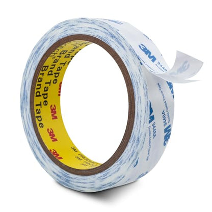 3M Double Sided Tape 1"×32.8Ft 1 Pack 9448A Double Coated Tissue Tape - size: 1"x 32.8 Ft