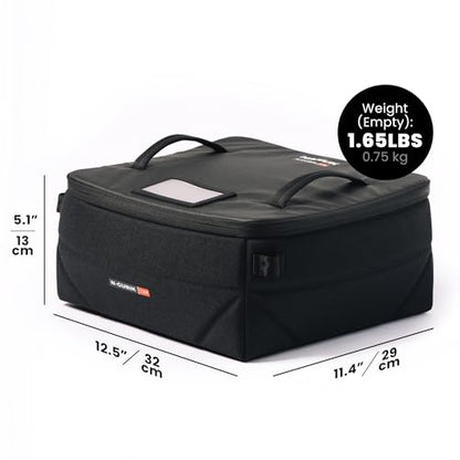 NANUK N-Cubik 13M Camera Bag Insert – Medium Water-Resistant Cube – Shockproof Protective Camera Insert for Backpack (11,4”x 12,5” x 5,1”) - size: 13M Medium 11.4 x 12.5 x 5.1"