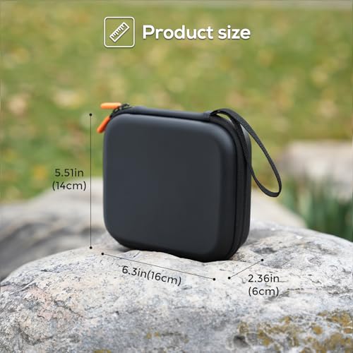 ProCase DJI Neo Carrying Case, Portable Travel Hard Shell Shockproof Cover for DJI Neo Drone (Case Only) -Orangeblack