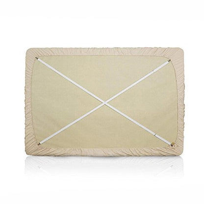 Bed Sheet Clip,Sofa Slipcover Holder,Hold the Sheets Tightly,20" to 78",4 Pieces(Black)