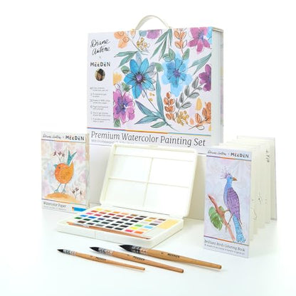 MEEDEN x Diane Antone Paint Set: Watercolor Paint Set Art Supplies Gift