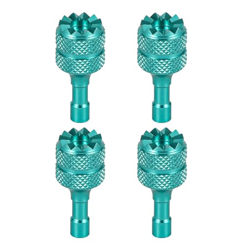 3 Pro/4 Pro Control Sticks, 4pcs Detachable Aluminum Alloy Drone Joysticks for DJI Mini 3/Mini 3 Pro/Mini 4 Pro/Air 3 /Mavic 3 Pro RC & RC 2 Remote Controller Replacement Accessories (Light Green) - color: Light Green