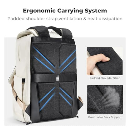 K&F CONCEPT Camera Backpack, 20L Camera Bags for Photographers - color: 08-beige