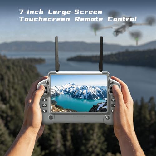 4K GPS Drone with Camera, Screen Controller and 3-Axis Gimbal