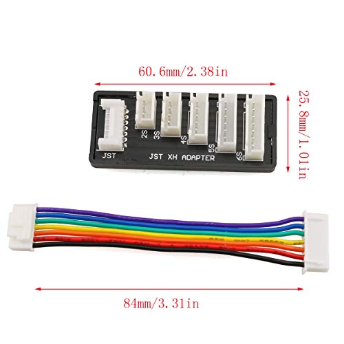 E-outstanding JST-XH Balance Board Adapter for RC 2S 3S 4S 5S 6S Lipo Battery Charger