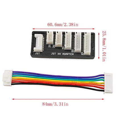 E-outstanding JST-XH Balance Board Adapter for RC 2S 3S 4S 5S 6S Lipo Battery Charger