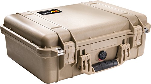 Pelican 1500 Case With Foam (Desert Tan) - color: Desert Tan, style: Single