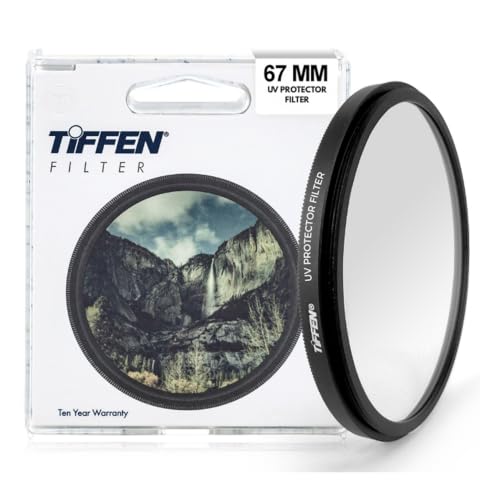Tiffen 67mm UV Protector Filter 67mm Lens Filter Impact & Scratch Resistant - size: 67mm