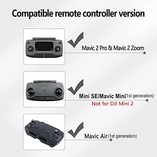 Remote Controller Joystick Stick for DJI Mavic Mini, Mini SE,Mavic 2 Pro/Zoom,Mavic Air Drone,Metal Thumb Replacement Control Rocker Accessories