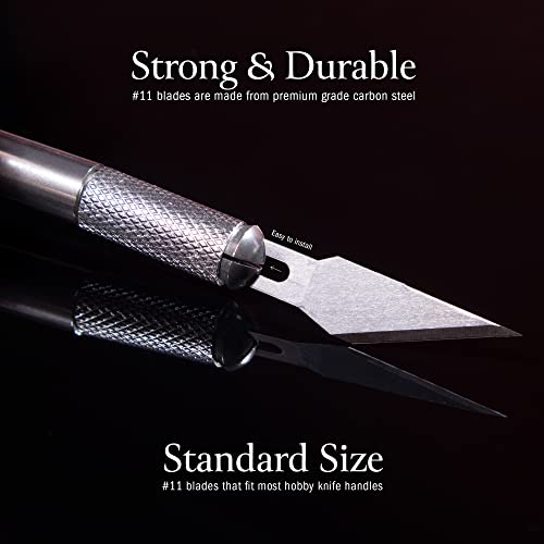 WA Portman Hobby Knife Blades – 100pc SK5#11 Craft Blade, Xacto Blades