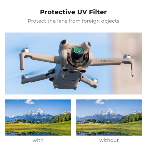 K&F Concept Mini 4 Pro UV Filter, MCUV Protection Filter, HD Optical Glass Multi-Coated Filter Compatible with DJI Mini 4 Pro - size: Mini 4 Pro