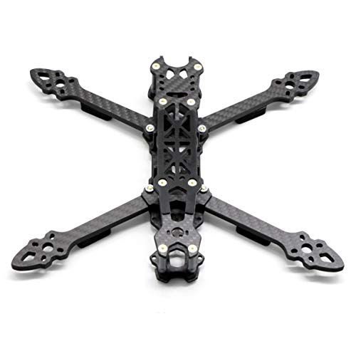 225mm FPV Racing Drone Frame Carbon Fiber 5 inch Quadcopter Freestyle Frame Kit with Lipo Battery Strap