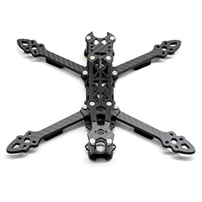 225mm FPV Racing Drone Frame Carbon Fiber 5 inch Quadcopter Freestyle Frame Kit with Lipo Battery Strap