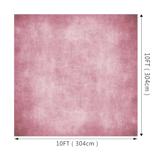Pink Photo Backdrop Studio Abstract Texture Photography Background 10x10ft - color: Pink, size: 10x10ft