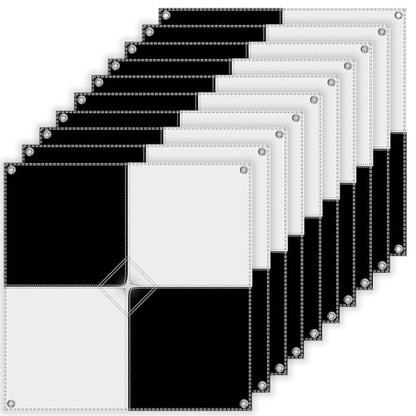 10 Pack Drone Ground Control Point GCP - style: Checkerboard Passthrough