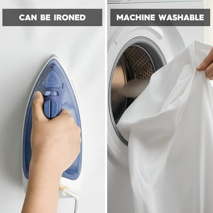 Horaldaily Black Birthday Tablecloth, 60x104 Inch Rectangular - color: Black, size: 60" x 104" (Rectangular)